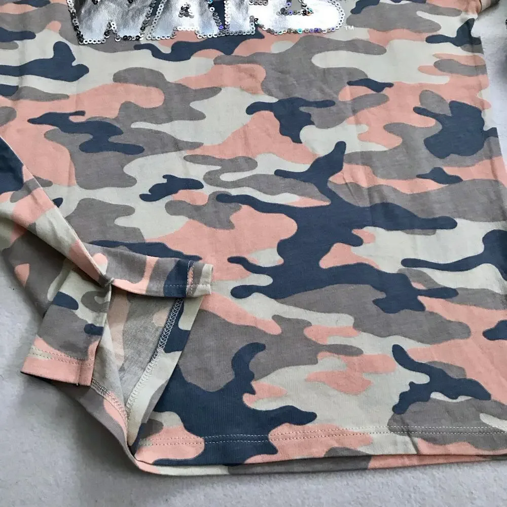 Gap Star Wars NWOT Camouflage Graphic Shirt Girls M (8)
